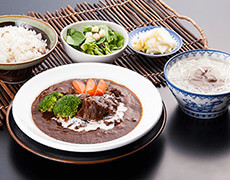 牛たんシチュー定食