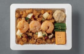 ちょい辛海老鶏めし